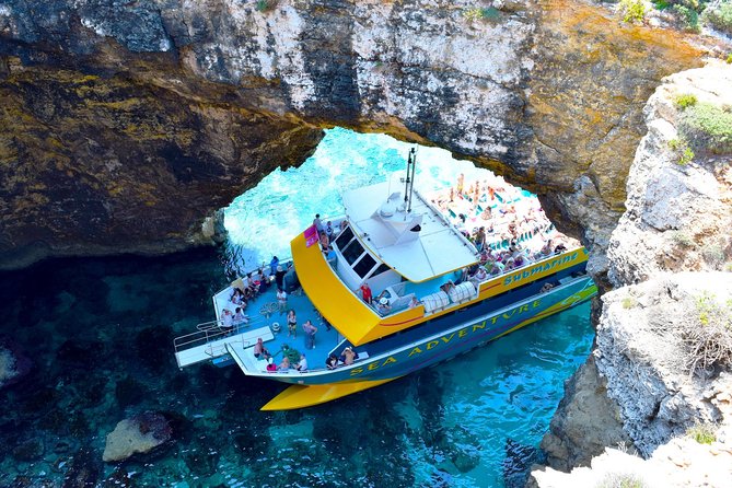 An afternoon sunset cruise to the Blue Lagoon - Stop 3, Crystal Lagoon: Relax Mode, Sea Caves, and the Green Flash (Maybe)