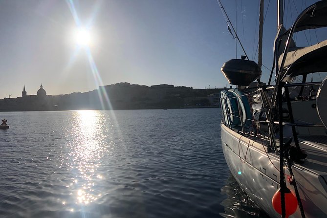 Best sailing adventure with Malta Sailing Experiences - Your 4-hour half-day charter: bays, sailing control, and night harbour options