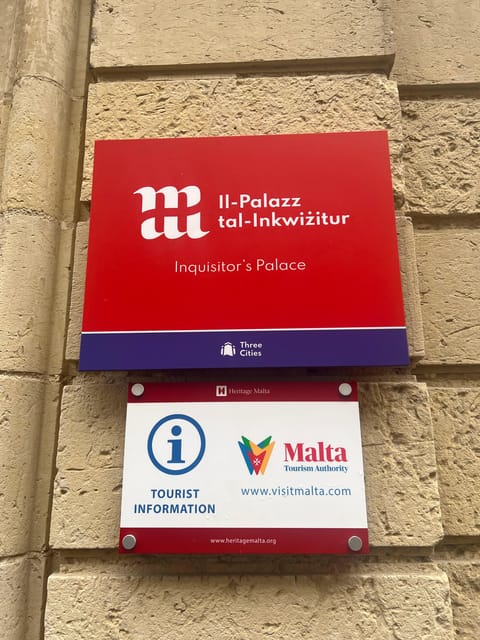 Birgu: 3 Cities Walking Tour With Inquisitors Palace Entry - Fort St. Angelo and the seaport setting