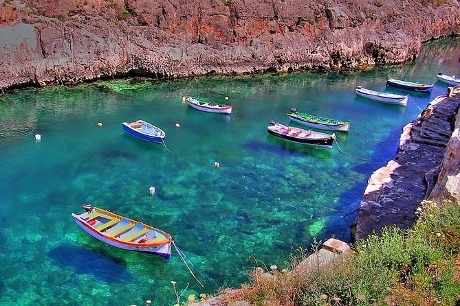 Blue Grotto and Marsaxlokk Half-Day Tour from Valletta - Blue Grotto Il-Hnejja: pictures now, underwater views if the sea behaves