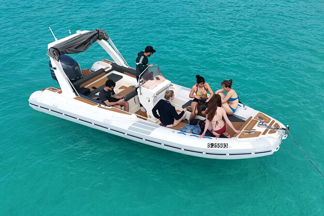 Blue Lagoon, Comino and Caves Tour with Private Rib Boat - Crystal Lagoon swim time: a calmer turquoise alternative