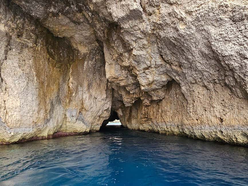 Blue Lagoon: Comino & Crystal Lagoon Private Speedboat Malta - Santa Marija Bay and caves on the 4-hour route