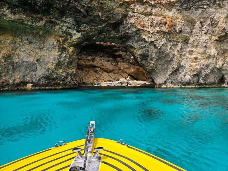 Blue Lagoon Malta: Crystal Lagoon, & Caves Private Speedboat - How this private speedboat tour stays calm while the lagoons get crowded