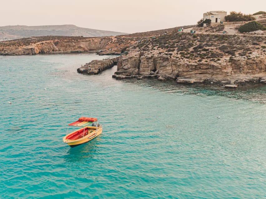 Blue Lagoon Malta: Crystal Lagoon, & Caves Private Speedboat - The early cruise: Saint Mary’s Tower and quick photo stops that set the scene