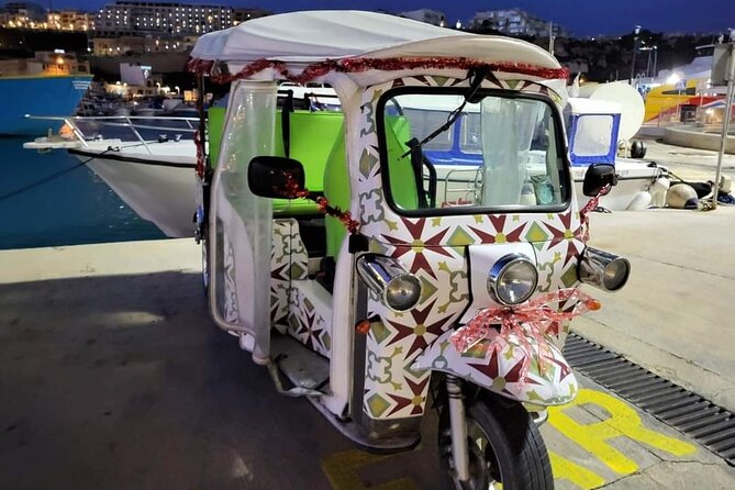 Christmas Tuk Tuk or Jeep tour in Gozo inc. Dinner - Quick highlights for a Gozo Christmas day