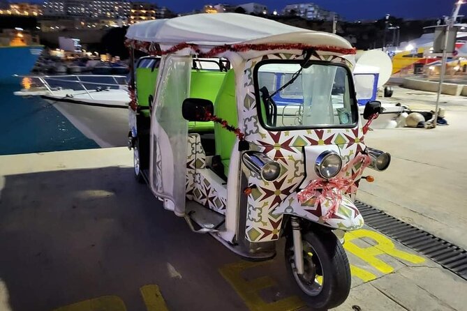 Christmas Tuk Tuk or Jeep tour in Gozo inc. Dinner - Getting across and dealing with pickup timing