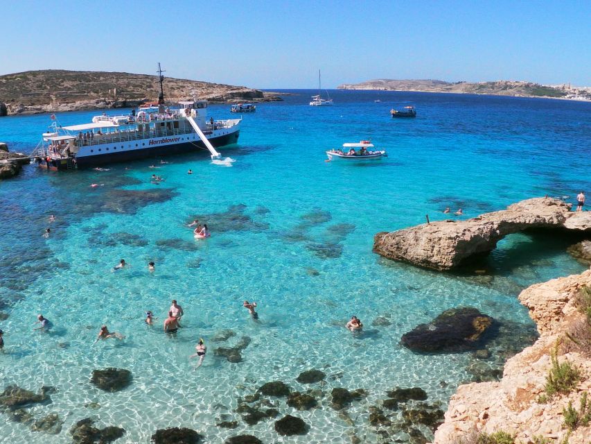 Comino: Blue Lagoon & Caves Boat Cruise - Crystal Lagoon and St Mary’s Tower: the scenic wrap-up