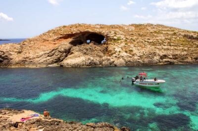 Comino & Blue Lagoon Cruise inc Photo Stop at Crystal Lagoon