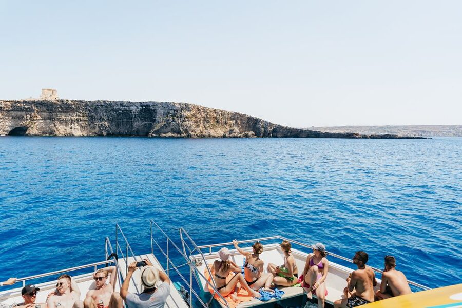 Comino: Blue Lagoon, Crystal Lagoon, and Seacaves Tour - Onboard Comfort That Actually Matters: Underwater Windows, Slide, Showers