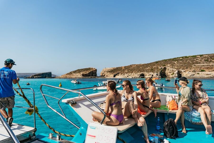 Comino: Blue Lagoon, Crystal Lagoon, and Seacaves Tour - Crystal Lagoon Stop (June to October): When the Water Feels Protected