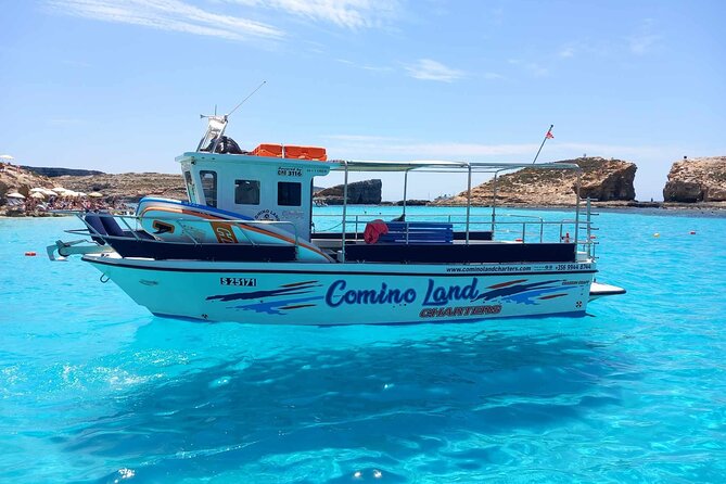Comino: Blue Lagoon, Crystal Lagoon, Gozo, Sea Caves Cruise - Crystal Lagoon caves: clear water and swim-friendly rocks