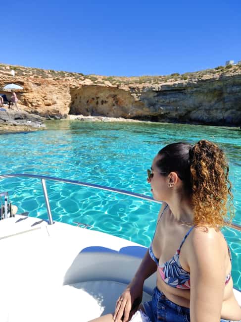 Comino Blue Lagoon: Private Boat Charter (2 Hours) - Skippers and storytelling, from Ammie to Jolene