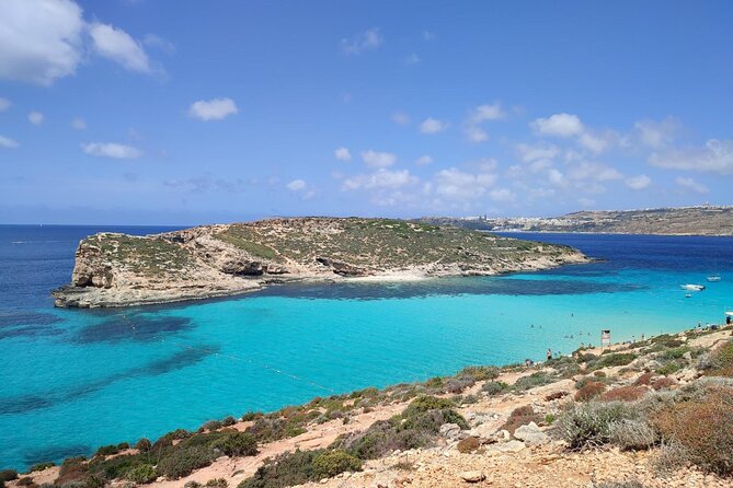 Comino Islands Private Boat Tour Ebsons Ferry - Stop 2: Crystal Lagoon, calmer water and better snorkeling odds
