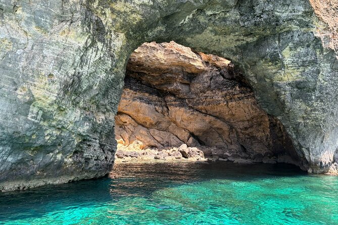 Comino Islands Private Boat Tour Ebsons Ferry - The elephant rock formation: silly name, serious view