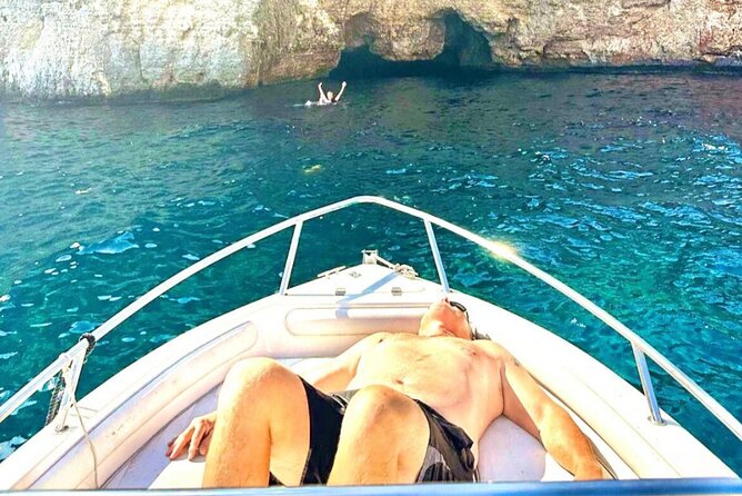Comino Private Boat Tour in Malta - Stop 2: Crystal Lagoon for boat-only access and cliff-jumping views