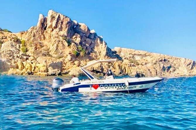 Comino Private Boat Tour in Malta - Stop 3: Cominotto Reef and the cave swim-through moment