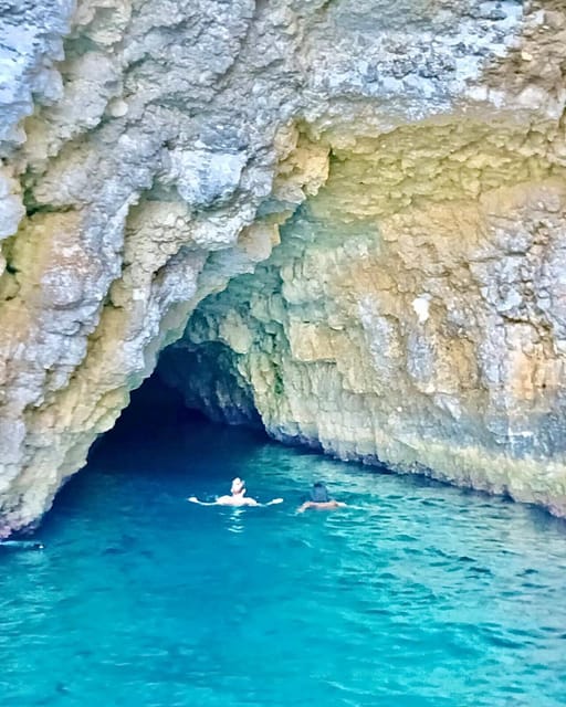 Comino's Best in a Flash: Caves, Coves & Beaches Boat Tour - Blue Lagoon: the first stop for swimming and easy snorkeling