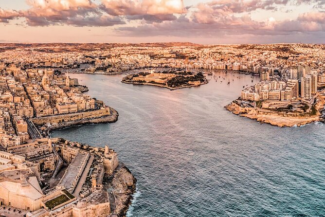 Cruise around Malta's Harbours and Creeks from Sliema - Valletta and Floriana fortifications from the water