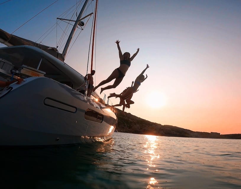 Evening Catamaran Charter - Food and BBQ plans you can match to your budget