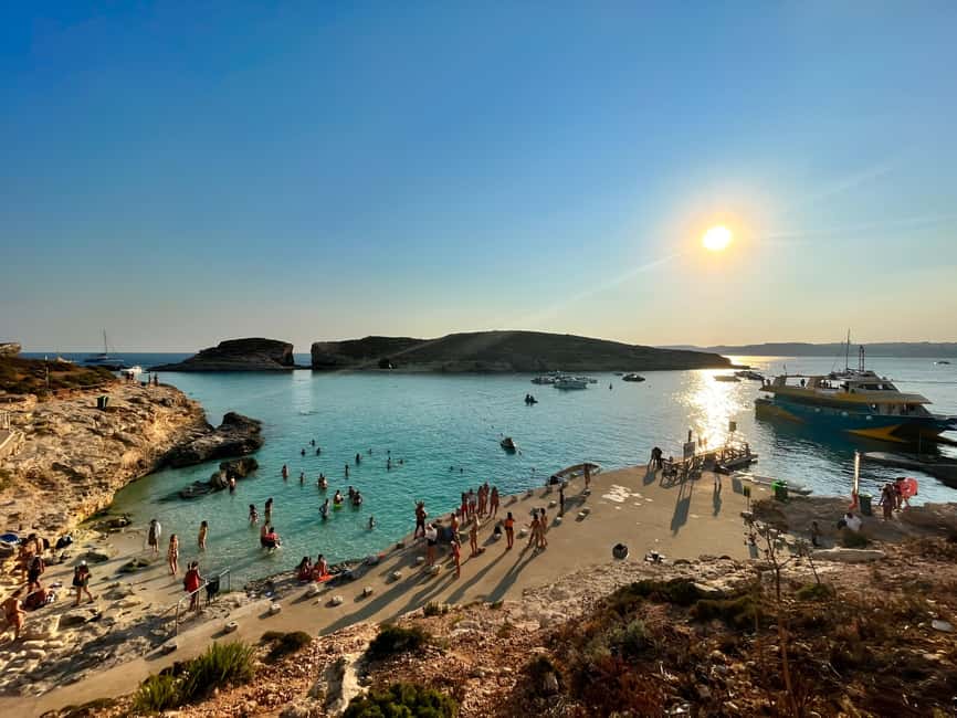 Evening Catamaran Ferry Cruise To The Blue Lagoon - The turquoise gets quieter after 5 pm