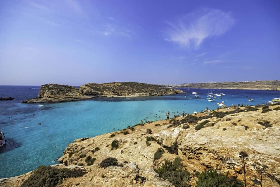 From Bugibba: Gozo, Comino and Blue Lagoon One-day (CMO) - The north-coast cruise to Gozo: scenic, not complicated