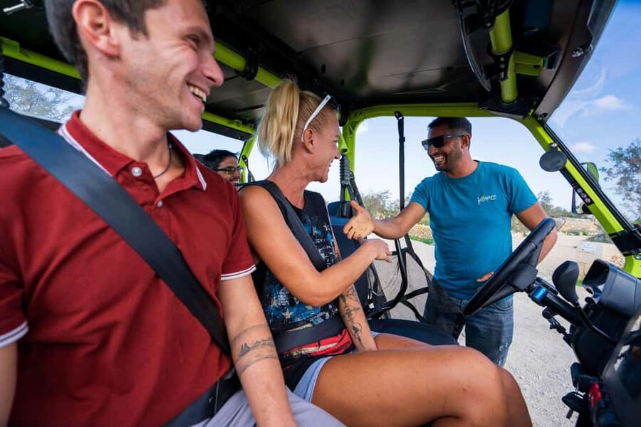 From Malta: All Inclusive Gozo Jeep Safari Tour + Comino - A 7-hour Gozo safari powered by modern UTVs