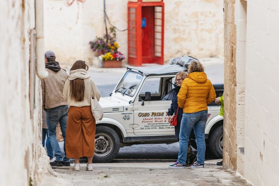 From Malta: Full-Day Gozo UTV Tour with Lunch and Boat Ride - The return boat ride to Malta: Blue Lagoon and Comino Caves