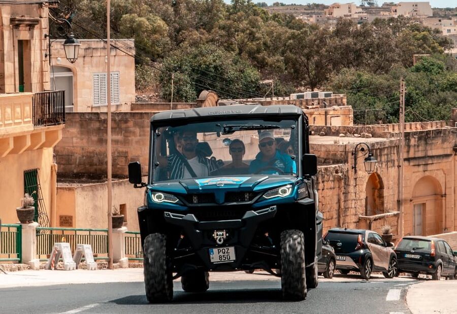 From Malta: Gozo 4x4 Buggy Tour with Lunch and Transfers - Comino, Blue Lagoon, Crystal Lagoon, and the Sea Caves on the way back