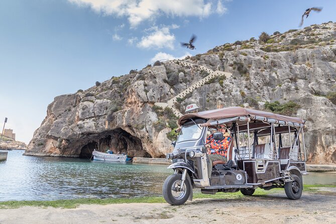 From Malta: Gozo TukTuk Tour with Comino Mini Cruise - The Big Picture: How This Gozo Tuk-Tuk and Comino Mini Cruise Works