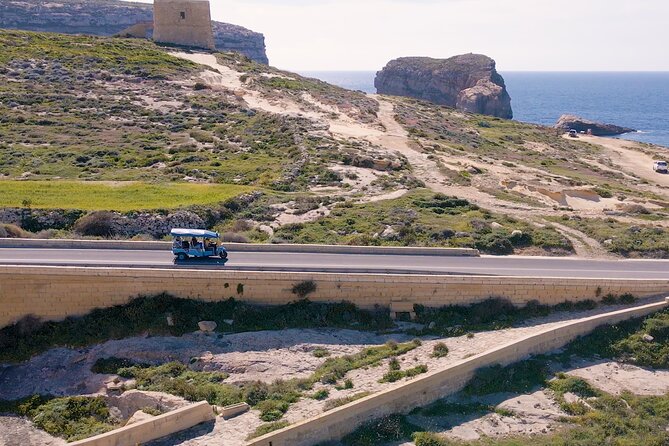 From Malta: Gozo TukTuk Tour with Comino Mini Cruise - First Arrival in Mġarr Harbour: The Tuk-Tuk Moment