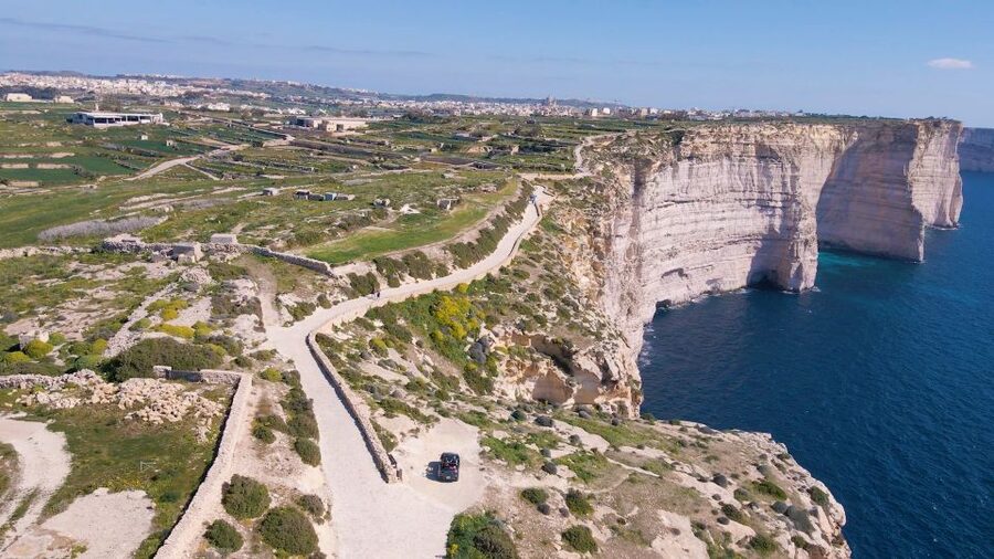 From Malta: Self-Driving E-Jeep Guided Tour in Gozo - The convoy and the e-Jeep briefing, what you need to know before you drive