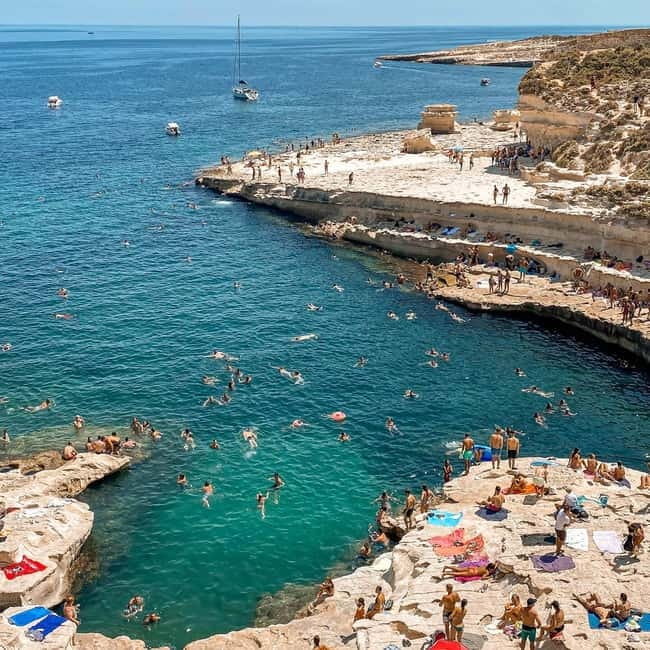 From Marsaxlokk: St Peter's Pool Boat Tour - St. Peter’s Pool: Swim Spot, Photo Stop, and Timing Reality