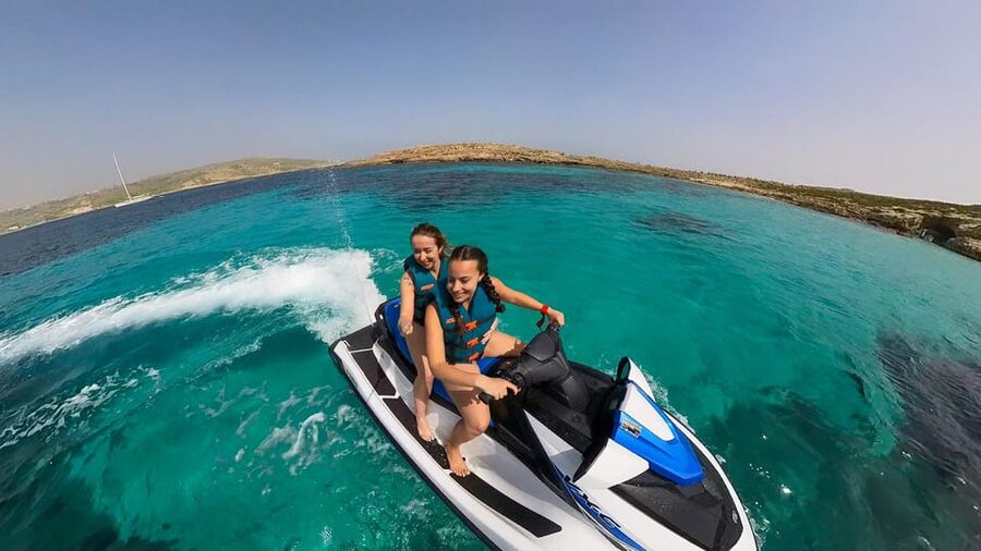 From Mellieħa: Comino, Blue Lagoon, and Gozo Jet Ski Tour - Group size and pacing, capped at 8