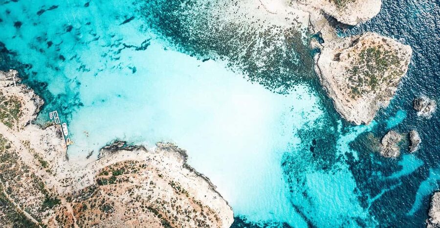 From Mellieha: Three Bay Cruise including the Blue Lagoon - From Marfa Jetty to three swim stops: how the day is paced