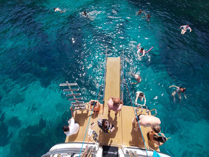 From Mellieha: Three Bay Cruise including the Blue Lagoon - Blue Lagoon swim stop: turquoise water, snorkel time, and crowd strategy