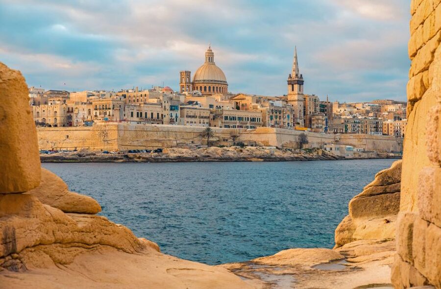 From Sliema: Cruise Around Malta's Harbours & Creeks - Valletta’s fortifications from the sea: St Andrew’s Bastions to Fort St Elmo