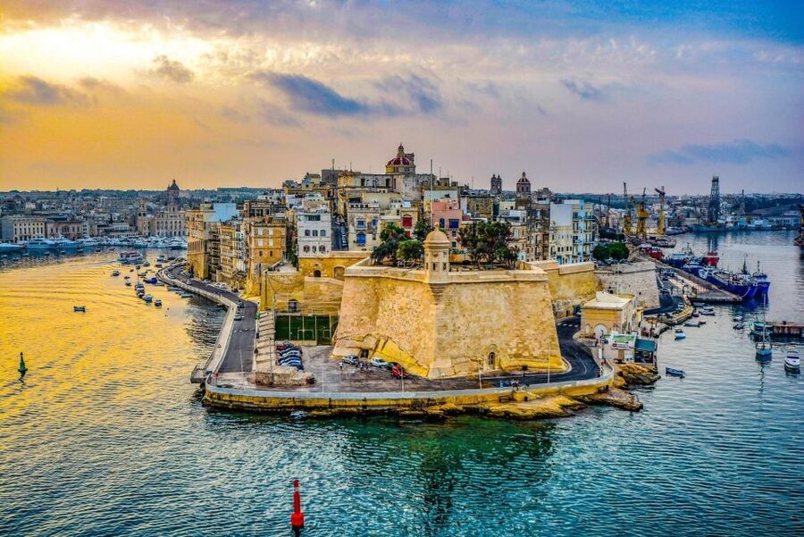 From Sliema: Cruise Around Malta's Harbours & Creeks - The Three Cities from the water: Cospicua, Senglea, and Birgu