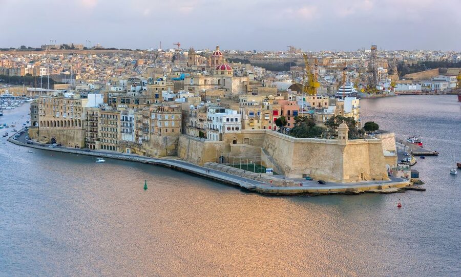 From Sliema: Cruise Around Malta's Harbours & Creeks - From Sliema Ferries to Sliema promenade: start with the shoreline you already know