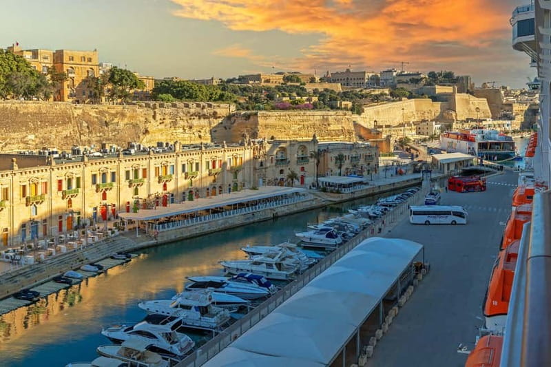 From Sliema: Traditional Harbour Cruise (CMO) - Grand Harbour and Valletta views: where the big story happens