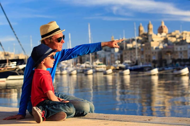 From Sliema: Traditional Harbour Cruise (CMO) - Marsamxett Harbour: the “other side” of Valletta’s defenses