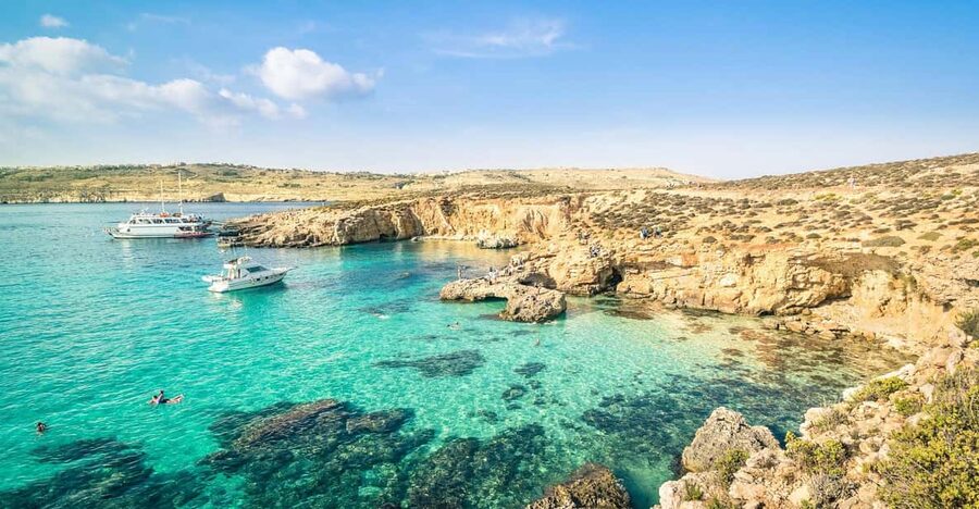From St. Julian's: Comino and Blue Lagoon Trip by Speedboat - Meeting at St Julian’s: find the jetty behind Verdi St George’s Bay