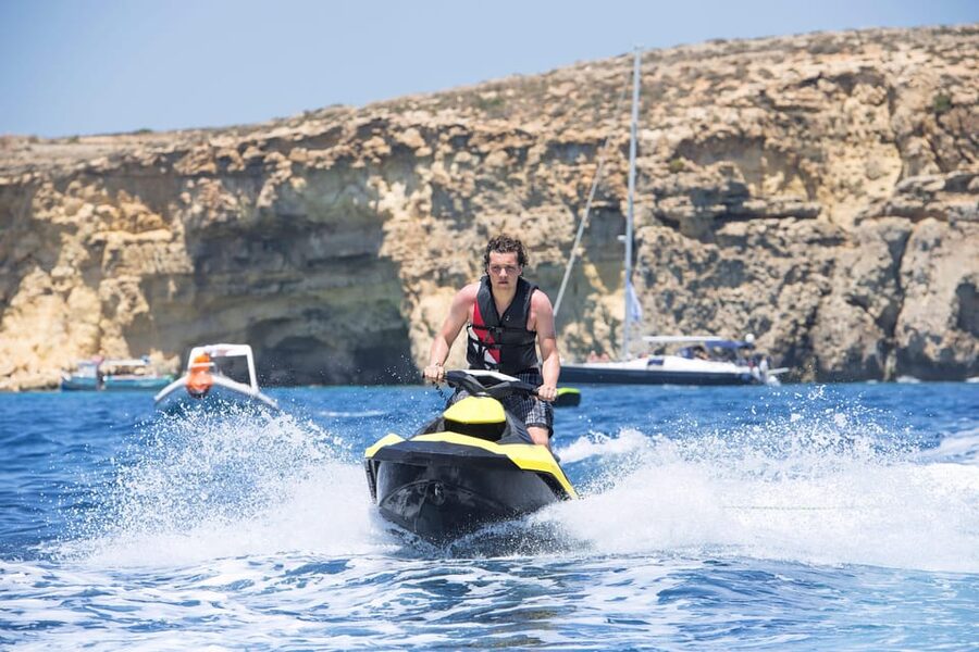 From St. Julian's: Jet Ski Safari to the South of Malta - Safety setup and insurance: what you’re actually covered for
