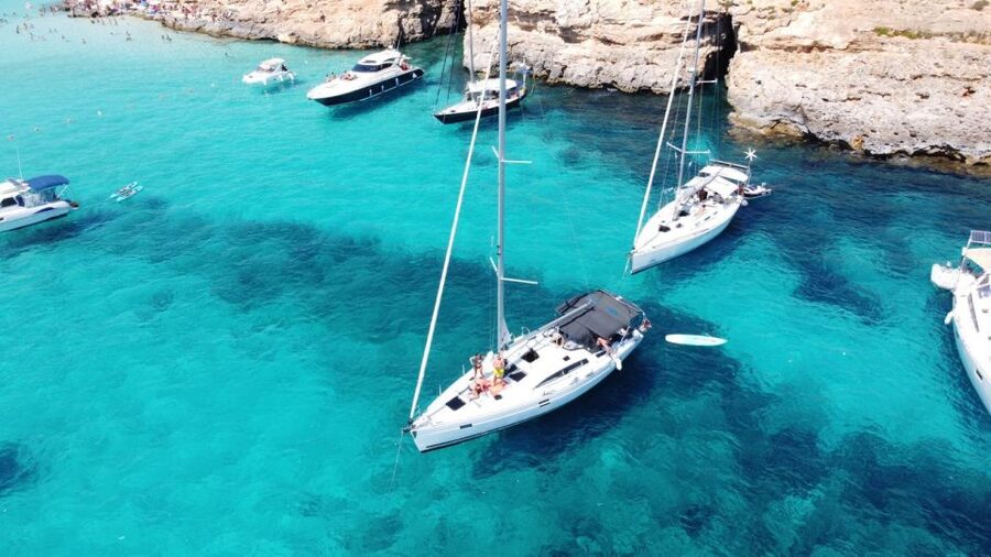 From Valletta: Full Day Private Charter on a Sailing Yacht - Blue Lagoon: the kind of stop that sets the tone for the whole day