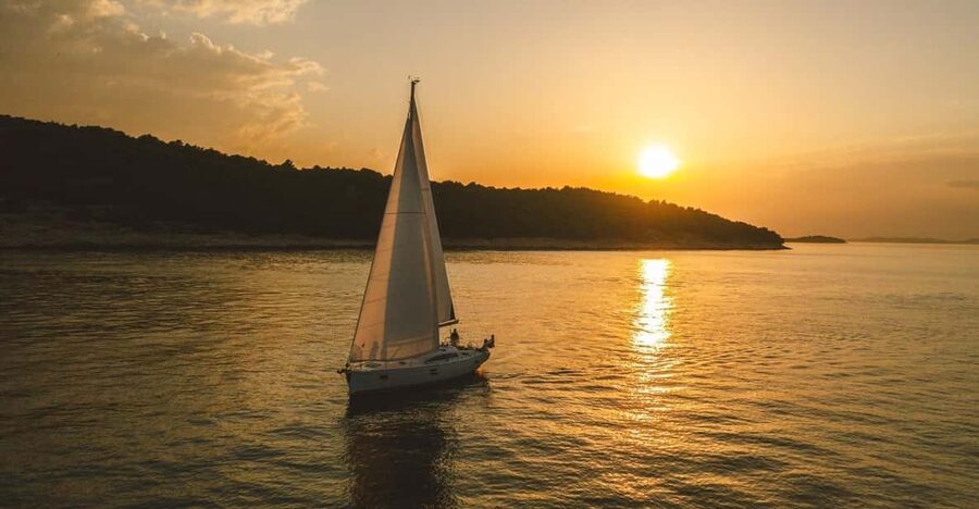 From Valletta: Romantic Sunset Cruise on a Sailing Yacht - Grand Harbour to open sea, timed for that real sunset