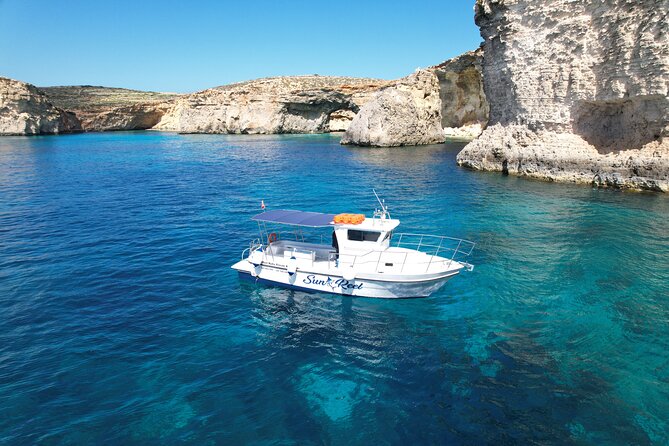 Full Day Private Boat Charters Malta: Blue Lagoon, Comino & Gozo - Boat comfort that matters on a 7-hour water day