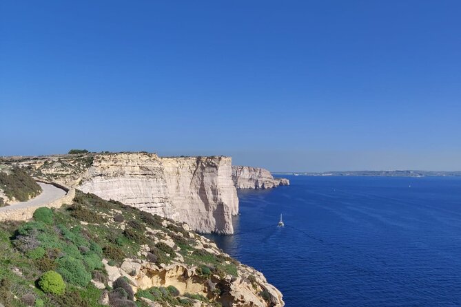 Full Day Private Gozo Tour - Dwejra Bay: Inland Sea calm, Blue Hole water, and Fungus Rock views