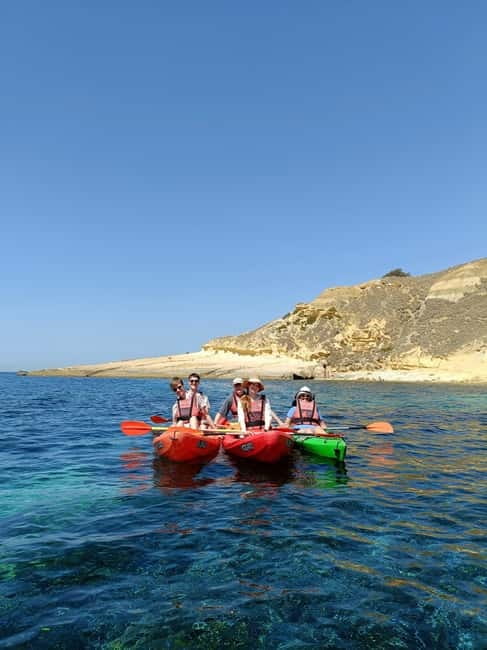 Gozo: 1 Hour Kayak plus +Cave Tour + Drop off Blue Lagoon - Small-group feel and guide support that matters