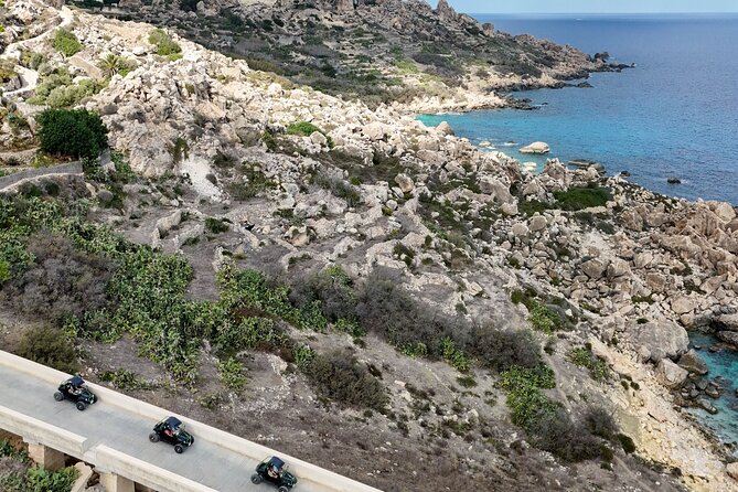 Gozo Buggy Tour: All-inclusive Day Trip + Blue Lagoon - Dwejra Bay, Fungus Rock, and the Inland Sea lagoon: the coastline drama daydreams are made of