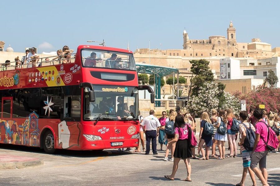 Gozo: City Sightseeing Hop-On Hop-Off Bus Tour - Purple Route: Xewkija, Dwejra, Ta Pinu, Xlendi, and the Gozo coast vibe