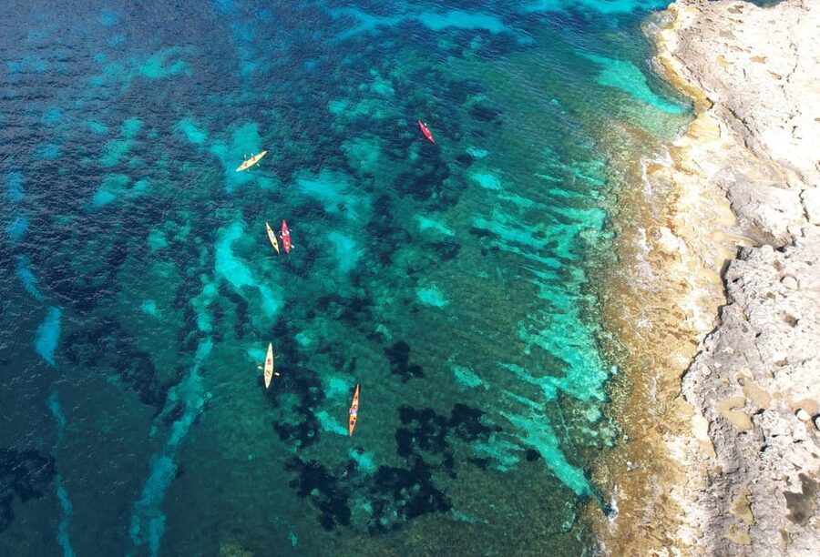 Gozo: Comino and Blue Lagoon Guided Kayaking Adventure - The Flow of the Half-Day: 2.5 Hours Paddling Plus a Real Break